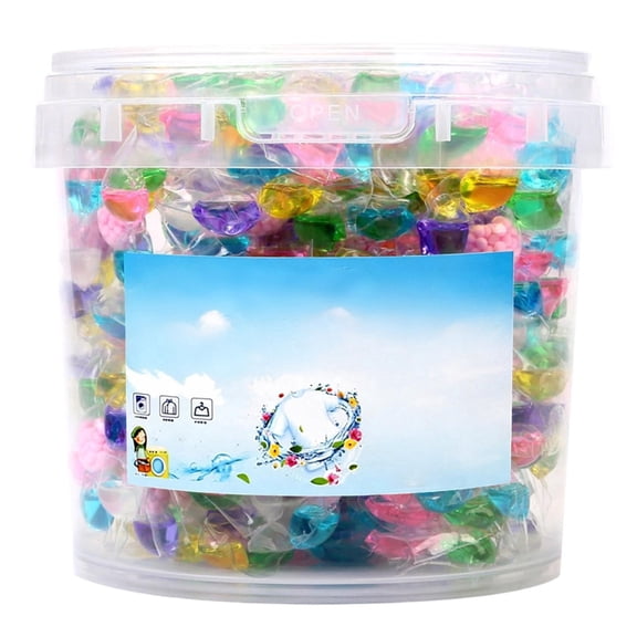 ZJNGJC 30PCS 7 in 1 laundry Detergent, Deep Cleaning Laundry Detergent for All Fabrics & Colors, Long-Lasting Fresh Scent, Easy Dissolve Washing Pods, A
