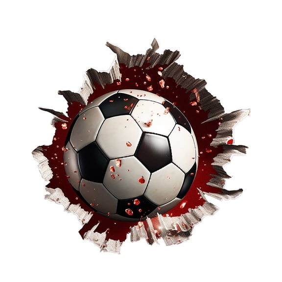 ZJNGJC 3D Visual Effect Home Stickers Easy Application Durable Living Room Wall Art Ideal For Use B