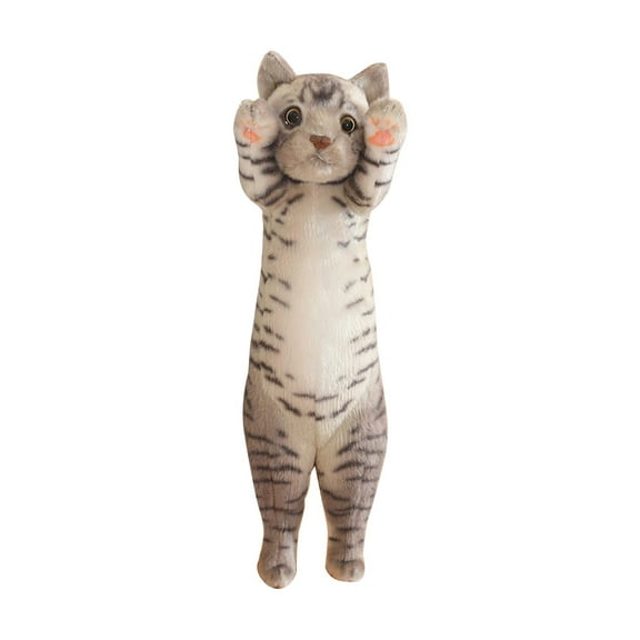 ZJNGJC Cat Doll Raising Hand Soft Pillow Nap Companion for Sofa Cute Stuffed Animal Toy Suitable All Lovers D