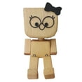 thumbnail image 1 of ZJNGJC Christmas Wooden Man, Wooden Man Figurine with 12 Expressions,Funny Dashboard Figurine,Handmade Wobble Doll for Desk Decoration B, 1 of 9