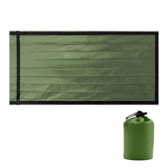 ZJNGJC Emergency Sleeping Bag, 84"X36" Waterproof Survival Emergency Sleeping Bags for Survival, Pocket Size Survival Blanket, Thermal Bivy Sack for Outdoor Camping, Hiking