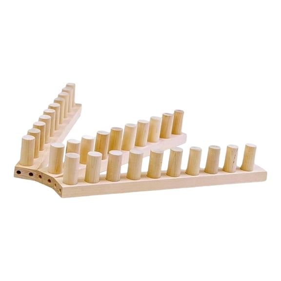 ZJNGJC Large 45'' Yarn Knitting, Wooden Yarn Blanket kit, Hand Knitting Looms Adjustable Length for Blanket, Christmas Gifts for Blanket Throws Knitting