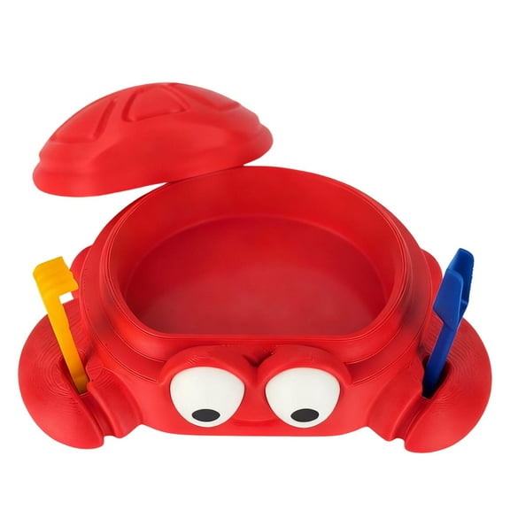 ZJNGJC Mini Crab Sandbox with Lid- Desk Zen Garden Kit,Adult Sensory Sandscape with Mold,Sand & Mini Tools,Zen Garden for Desk, Home Office Decor for Meditation and Stress Relief