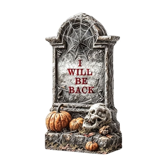 ZJNGJC Ombstone Halloween Yard Signs Outdoor Scary for Garden Cemetery Party Prop A