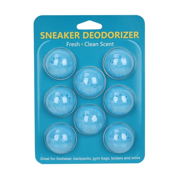 ZJNGJC Pet Odor Control Balls, 8 Pack Natural Long Lasting Fragrance Fruit Fragrance Deodorizing Balls for Dogs for Bedroom Kitchen Home Apartment Cat Litter Box Closet Wardrobe, C