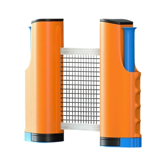 ZJNGJC Retractable Ping Pong Net - Portable Table Tennis Net Replacement Set for Indoor Table Games Adjustable Clip-On Net for Ping Pong Table, Office Desk, Home Kitchen or Dining Table, B