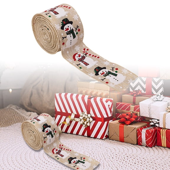 ZJNGJC Satin Fabric Ribbons for Festive Decorations and Packaging with Elegant Scallop Edge Bows C
