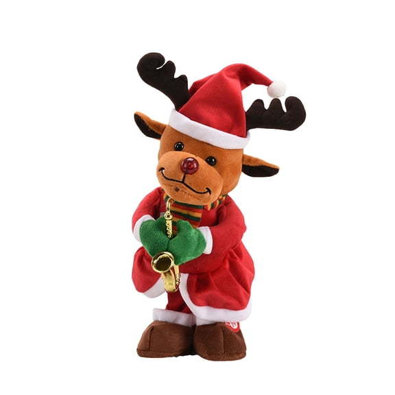 ZJNGJC Snowman Toy Can Sing Dance Christmas Presents Decorations Powered Doll B