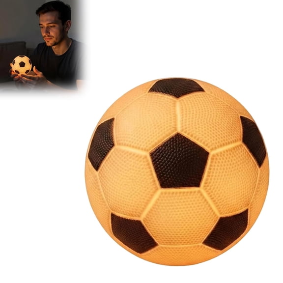ZJNGJC Softball Night Light Gift, Ball LED Lamp for Sports Room Decor | Realistic Softball Design with a Warm Glow, Idea for Softball Players, Coaches, Fans, Desks And Gift Giving, C