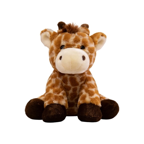 ZJNGJC Stuffed Animal Plush Toy Soft Plushie Cuddly Giraffe Cute Plush Toy for Kids Toddlers Boys Girls Birthday Christmas Nursery Decor Party Favors Gold