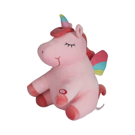 ZJNGJC Unicorn Stuffed Animal Plush with Rainbow Wings 12 Inches, Ideal Birthday Present Gifts for Girls of All Ages, B