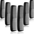 thumbnail image 1 of ZJQYDS 12 Pieces Hair Combs Set Pocket Plastic Fine Tooth Dressing Comb for Women and Men, Peines Para Cabello(Black), 1 of 6