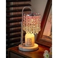 thumbnail image 1 of ZJQYDS Candle Warmer Lamp with Timer Dimmer and 3 Bulbs, Lamp Candle Warmer with Marble Base,Wax Melt Warmer for Jar Candles, Birthday Gifts for Women Mom, House Warming Gifts New Home Decor, 1 of 12