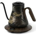 thumbnail image 1 of ZJQYDS Electric Kettle with ±1℉ Temperature Control for Pour Over Coffee & Tea, Quick Heating, BPA-Free Stainless Steel, Built-in Brew Timer, 1500W/0.9L (Rainforest), 1 of 8