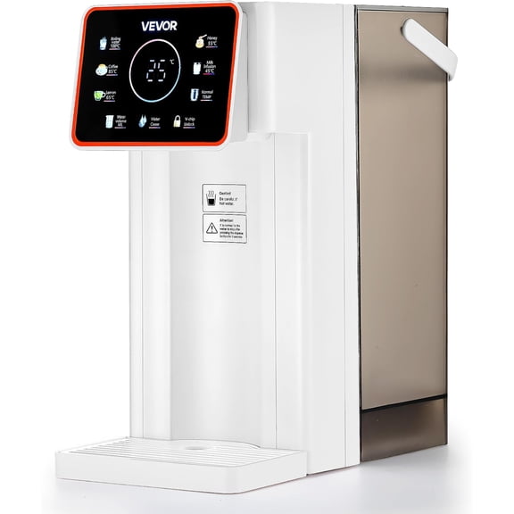 ZJQYDS Instant Hot Water Dispenser, Countertop Boiling Water Dispenser with Adjustable 6 Temperatures & 7 Water Volumes, 101oz Removable Water Tank, Quick Heating with Touchscreen