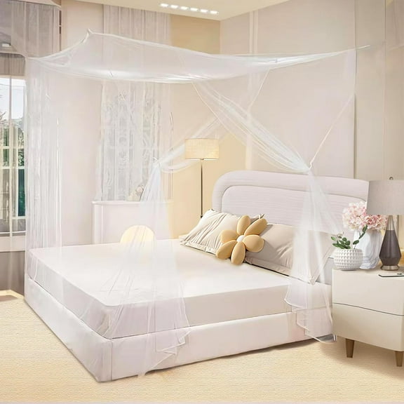 ZJQYDS Mosquito Net for Patio Bed Tent King Size Portable Mosquito Netting (79 * 79 * 79 Inch Classic)