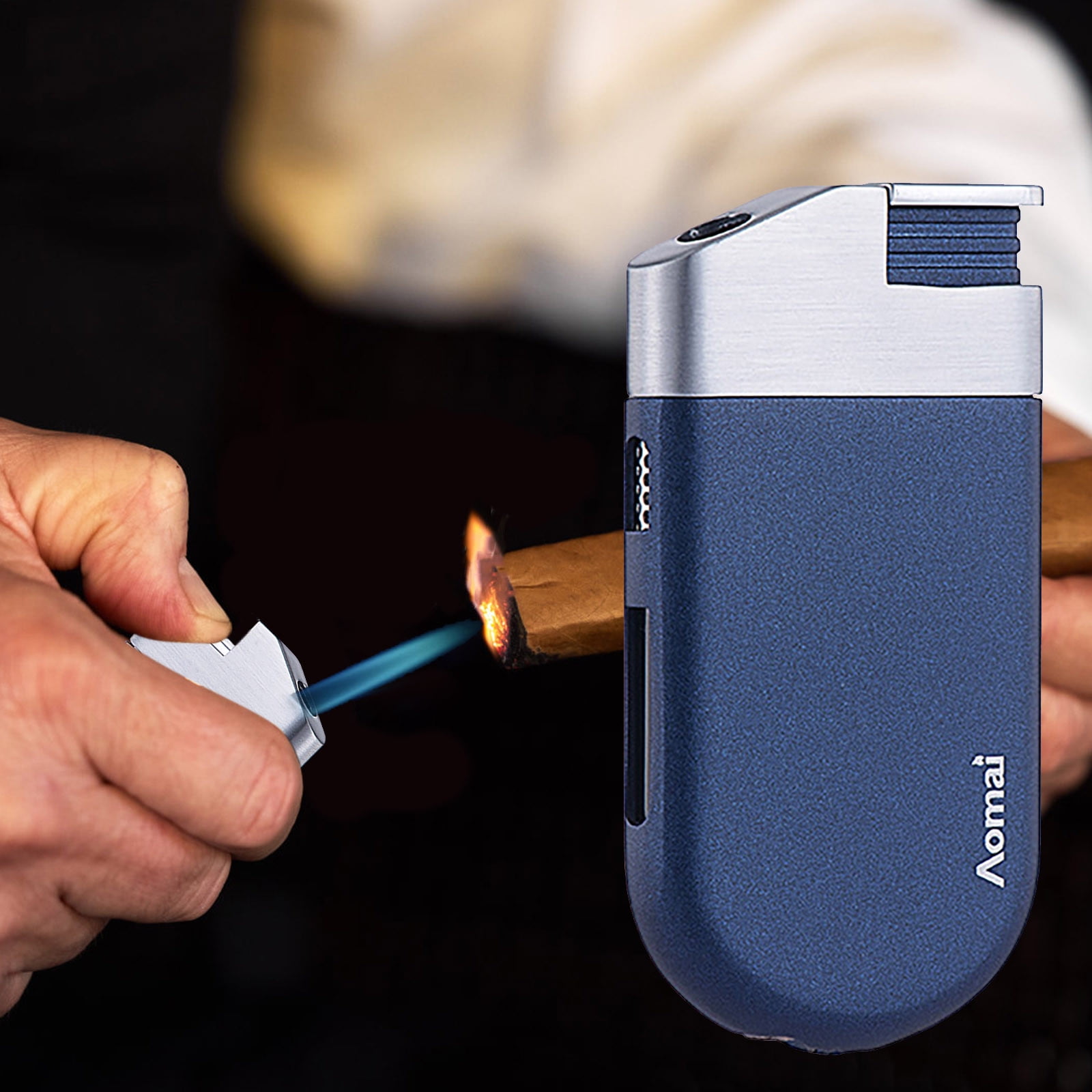 ZJWJJ Lighter Camping Essentials Metal Machinery Trendy Play