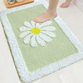 ZJWJJ Living Room Bedroom Straight Plush Carpet Floor Mats Bathroom
