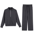 thumbnail image 1 of ZJXFGS Automet Hoodie,Hoodie Set for Women,Women's Two Piece Loungewear,Plus Size Two Piece Sets for Women,Airport Outfits for Women 2025,Comfort Sets for Women,Sweat Pant Sets for Women,2XL, 1 of 3