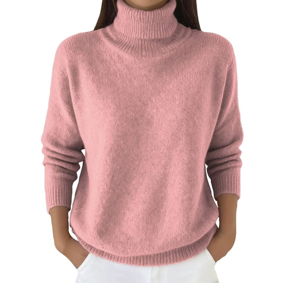 ZJXFGS Basic Tees For Women Long Sleeve T Shirt Women Tops For Women Trendy Blouses For Women Womens Tops Long Sleeve Fitted Womens Tops Womens Long Sleeve Fitted Tops Tshirts Shirts For Women Pink M