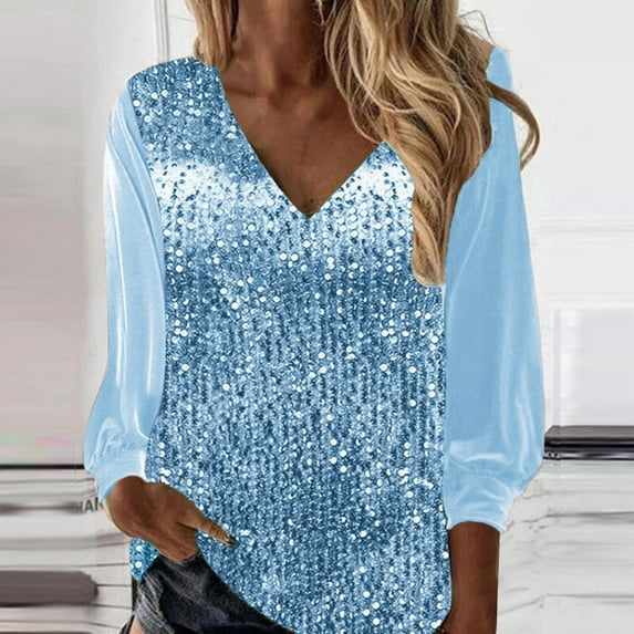 ZJXFGS Blouses for Women Casual Vintage Shirts Plain Shirts for Women Plus Size Tops for Wome Peplum Tops for Women Going Out Tops for Women Work Tops for Women Mint Green XL