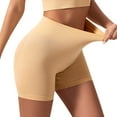 thumbnail image 1 of ZJXFGS Body Shaper For Women High Waist Slimming Shorts Slip Shorts For Women Boyshorts Underwear Shorts Tummy Control Body Shaper Khaki L, 1 of 4