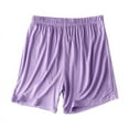 thumbnail image 1 of ZJXFGS Casual Shorts for Women,Athletic Shorts for Women,Womens Shorts with Pockets,Workout Shorts Women,Shorts for Women,Womens Basketball Shorts,Lounge Pants,Purple,XL, 1 of 3