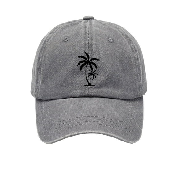 ZJXFGS Clearance Fitted Baseball Caps Sports Fan Baseball Caps Distressed Baseball Cap Women Vintage Washed Cotton Trucker Hat Adjustable Profile Caps Embroidered Baseball Cap Gray One Size