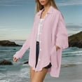 thumbnail image 1 of ZJXFGS Concert Tops for Women Y2K Tops Loose Tops for Women Concert Tops Peplum Tops for Women Womens Casual Shirts Cute Tops for Teens Pink L, 1 of 6
