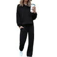 thumbnail image 1 of ZJXFGS Crewneck And Joggers Set For Women Sweatpants Set Womens Athleisure Sets Jogging Suits For Women Sweat Set For Women Womens Sweatsuit 2 Piece Sets For Women Fall Travel Sets For Women 3XL, 1 of 9