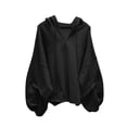 thumbnail image 1 of ZJXFGS Fall Outfits For Women 2025 Winter Clothing For Women Lightweight Jacket Women Travel Jacket For Women Airplane Cute Zip Up Hoodie Comfort Hoodies Fall Jackets For Women 2025 Black M, 1 of 3