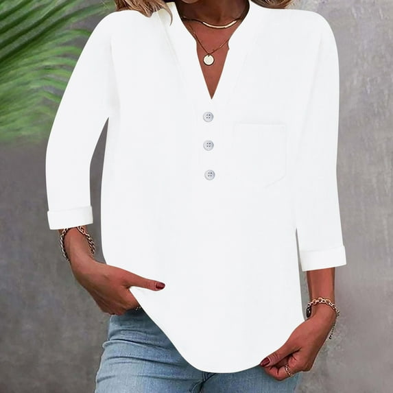 ZJXFGS Flowy Tops for Women Womens Oversized T Shirts Fall Outfits for Women 2025 Streetwear Shirts Women Dress Shirts Cowl Neck Tops for Women Womens Casual Tops White 4XL