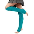 thumbnail image 1 of ZJXFGS Girls Leg Warmer Long Leg Warmer Womens Ribbed Knit Dance Sports Leg Warmer Fuzzy Leg Warmers Blue One Size, 1 of 6