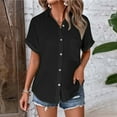 thumbnail image 1 of ZJXFGS Ladies Blouses Ladies Tops Fringe Tops for Women Cute Blouses for Women Women'S Shirts Womens' Tops Tees & Blouses Plus Size Women Blouses Black S, 1 of 9