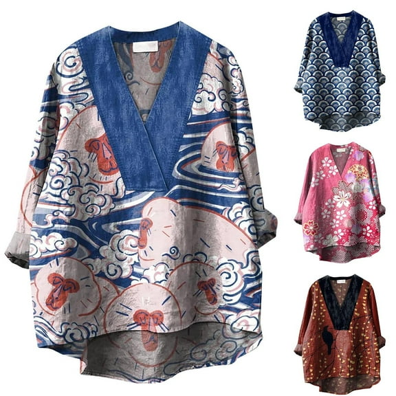 ZJXFGS Ladies Tops And Blouses Womens Tops Fall Sweatshirt Women'S Sweatshirts Tops For Women Shirts For Women Womens Long Sleeve T Shirts Blue 3XL