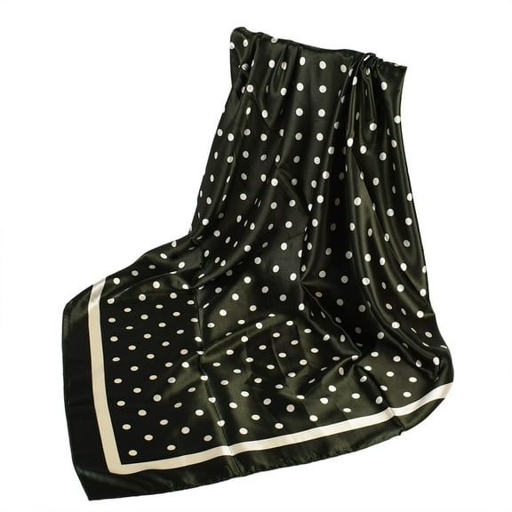 ZJXFGS Large Silk Scarf Satin Bandana Floral Bandanas for Women Satin Head Scarf Silk Bandana Solid Color Bandanas Colorful Bandanas Army Green One Size