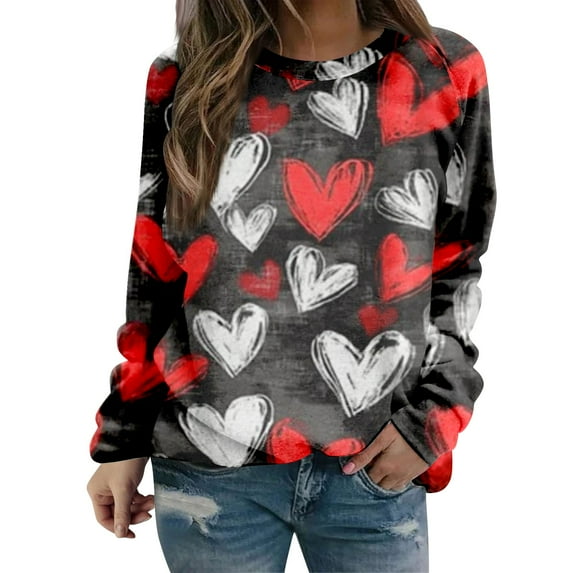 ZJXFGS Lightweight Long Sleeve Tops for Women,Womens Sweatshirts No Hood,Womens Tops,,,,,Black,M