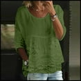 thumbnail image 1 of ZJXFGS Peasant Blouses for Women Square Neck Tops for Women Womens Work Tops Y2K Tops Womens' Tops Tees & Blouses Women Blouses Dressy Casual Cute Tops for Teens Green S, 1 of 5