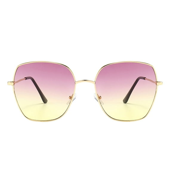 ZJXFGS Rectangle Sunglasses for Women Trendy Sunglasses for Women Sunglasses Over Glasses Women Uv Sunglasses Women Sport Sunglasses for Women Purple One Size