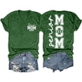 thumbnail image 1 of ZJXFGS Senior Mom Shirts Class Of 2026 Cute Shirts for Women Womens Short Sleeve Tops Women'S T Shirts Tee Shirts Womens Green S, 1 of 4