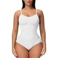 thumbnail image 1 of ZJXFGS Shapewear For Women Full Body Shaper Fajas Colombianas Shapewear For Women Tummy Control Shapewear White S, 1 of 9