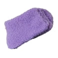 thumbnail image 1 of ZJXFGS Sock Slippers Womens Fuzzy Socks Footies Socks For Women Girlfriend Gifts Fluffy Socks Bride Gifts Cozy Socks Purple One Size, 1 of 3