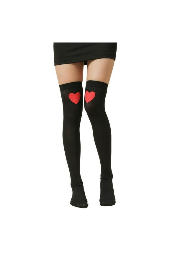 Thick Thigh High Socks Thigh High Stockings Knee High Socks Compression Socks Thigh High Long Socks Black Thigh High Stockings Plus Size Stockings Black One Size