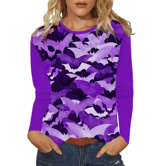 ZJXFGS Uv Sun Protection T-Shirts, Womens Long Sleeve Tops, Quick Dry Moisture Wicking Workout Tee Shirts, Long Sleeve Hiking Shirts Multi-color XL