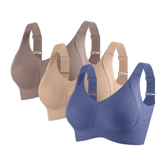ZJXFGS Wireless Bras For Women Pack Womens Bralette Women's Underwear And Bras Bras For Women No Underwire Push Up For Women Bra Sets For Women T Shirt Bras For Women C L