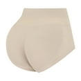 thumbnail image 1 of ZJXFGS Women Butt Lifter Panties Padded Shapewear Hip Enhancer Pads Shorts Seamless Underwear Tummy Control Boyshorts Beige XL, 1 of 8