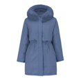 thumbnail image 1 of ZJXFGS Women Long Puffer Coat Women Clothing Long Winter Coats For Women Womens Coats And Jackets Womens Peacoat Jacket Long Jackets For Women Long Pea Coat For Women Womens Coats Winter Long Coat, 1 of 9