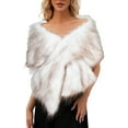 thumbnail image 1 of ZJXFGS Scarf with Sleeves Women Knit Shrug Sweater Knitted Ponchos for Women Women Poncho Ponchos for Women Sweater Scarf with Sleeves Wrap Sweater for Women Coffee One Size, 1 of 8