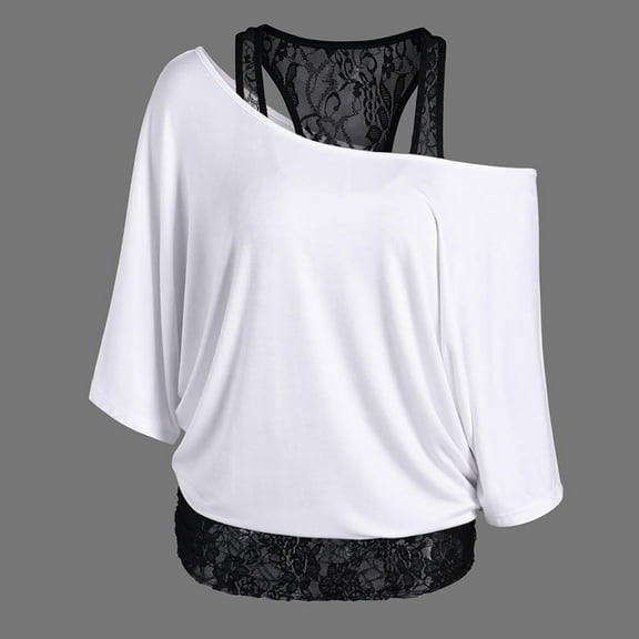 ZJXFGS Women'S Shirts Blouses for Women Casual Concert Tops for Women Womens Dress Shirts and Blouses Plus Size Blouses Y2K Tops for Women Dressy Blouses for Women White 5XL