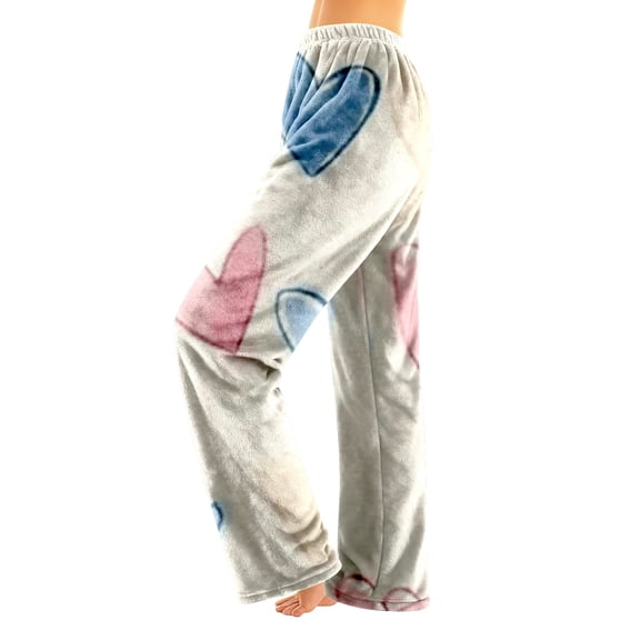 ZJXFGS Womens Casual Pants,Flannel Pajama Pants Women,Wide Leg Yoga Pants for Women,Fluffy Pajama Pants,,,,Beige,L